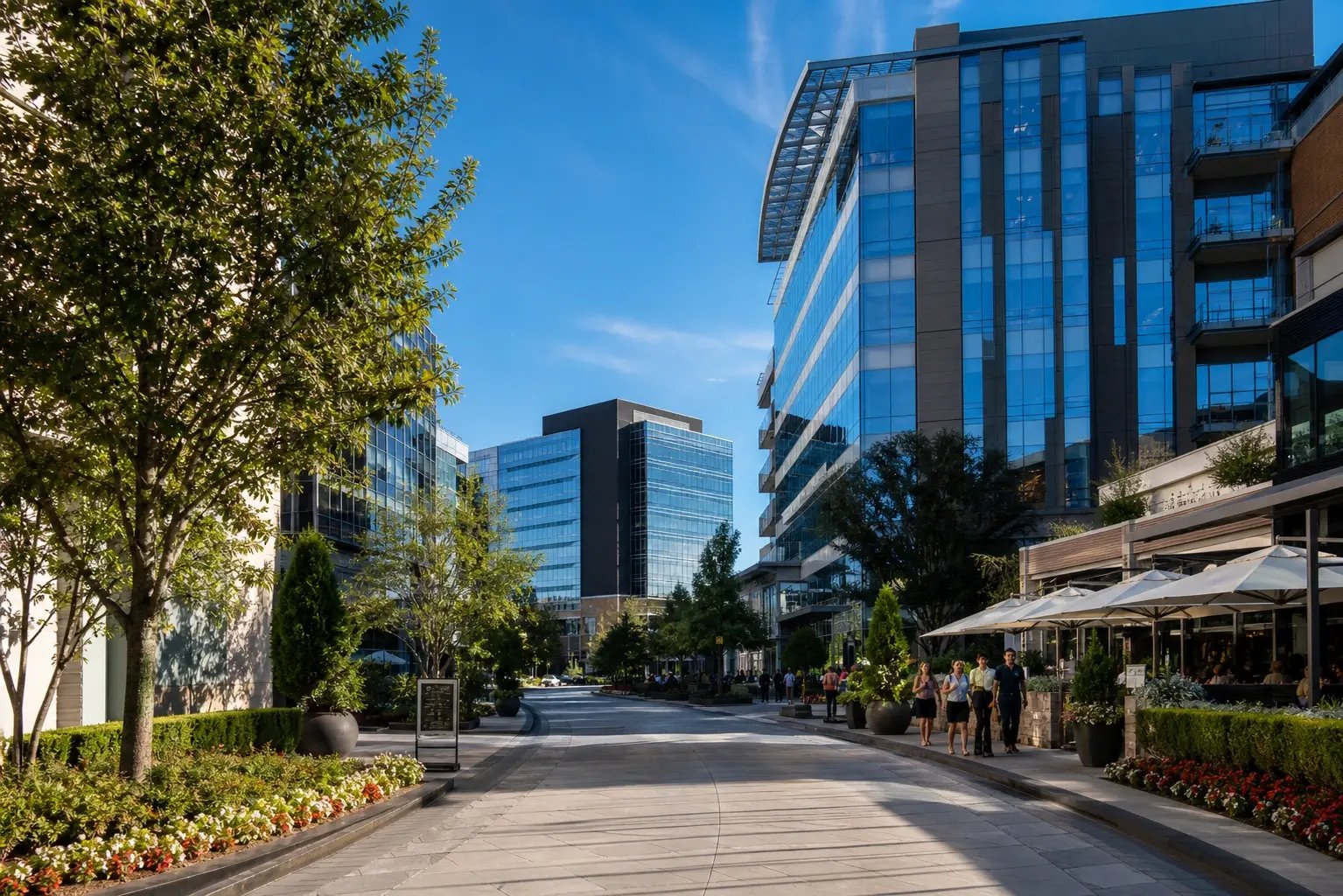 Legacy West Modern Architecture